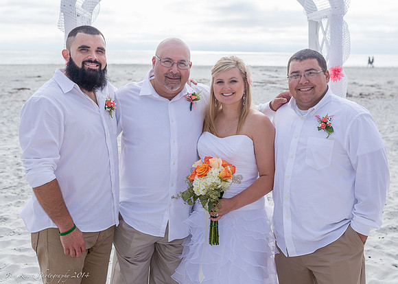 Cristy & Terrance's Carmel Beach Wedding