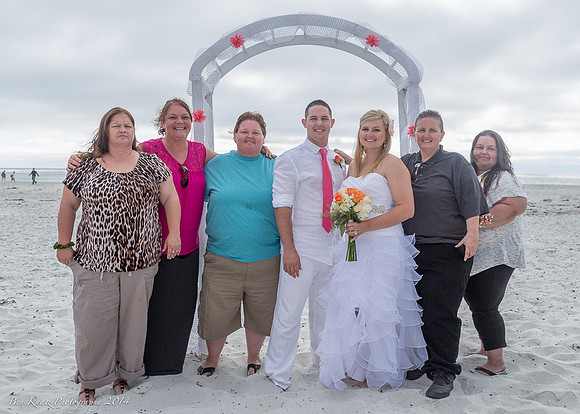 Cristy & Terrance's Carmel Beach Wedding