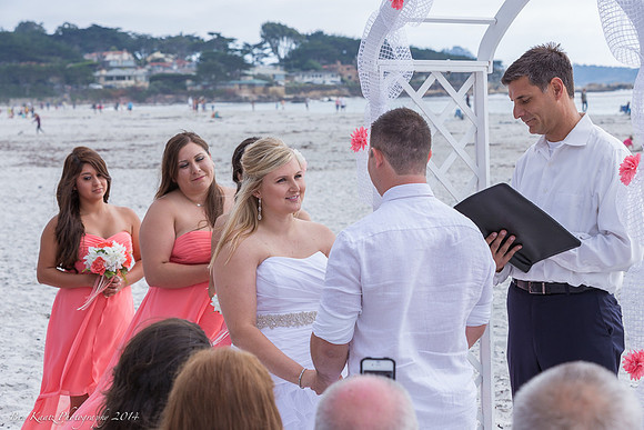 Cristy & Terrance's Carmel Beach Wedding