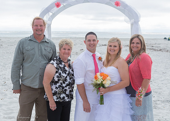 Cristy & Terrance's Carmel Beach Wedding
