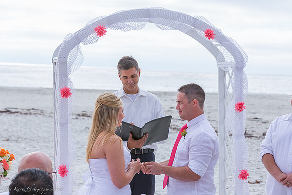 Cristy & Terrance's Carmel Beach Wedding