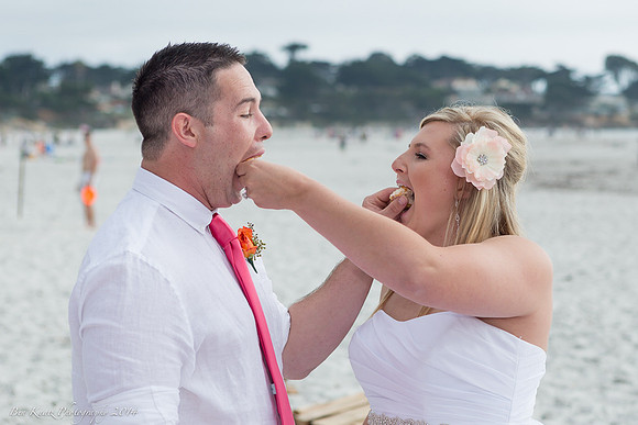 Cristy & Terrance's Carmel Beach Wedding