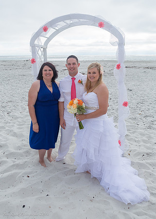 Cristy & Terrance's Carmel Beach Wedding