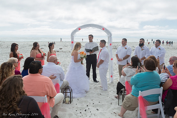Cristy & Terrance's Carmel Beach Wedding