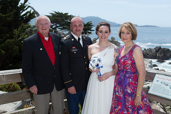 Alana & Cameron's Pebble Beach Wedding