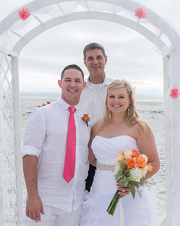 Cristy & Terrance's Carmel Beach Wedding