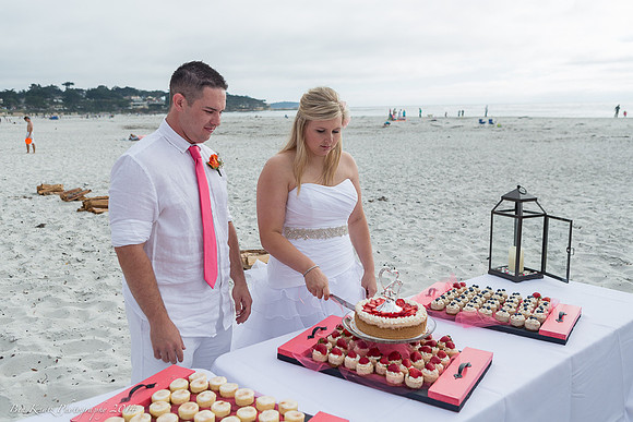 Cristy & Terrance's Carmel Beach Wedding