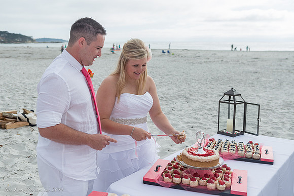 Cristy & Terrance's Carmel Beach Wedding