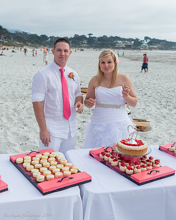 Cristy & Terrance's Carmel Beach Wedding