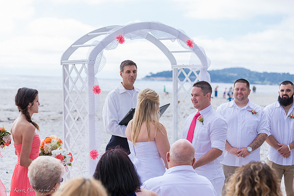 Cristy & Terrance's Carmel Beach Wedding