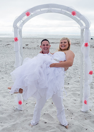 Cristy & Terrance's Carmel Beach Wedding
