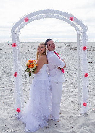 Cristy & Terrance's Carmel Beach Wedding