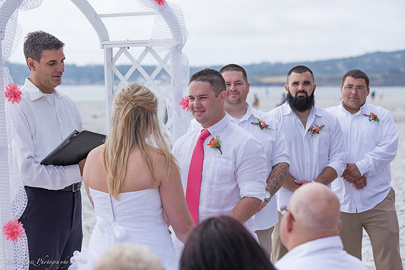 Cristy & Terrance's Carmel Beach Wedding