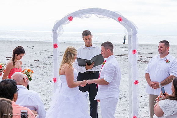 Cristy & Terrance's Carmel Beach Wedding