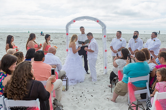 Cristy & Terrance's Carmel Beach Wedding