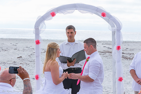 Cristy & Terrance's Carmel Beach Wedding