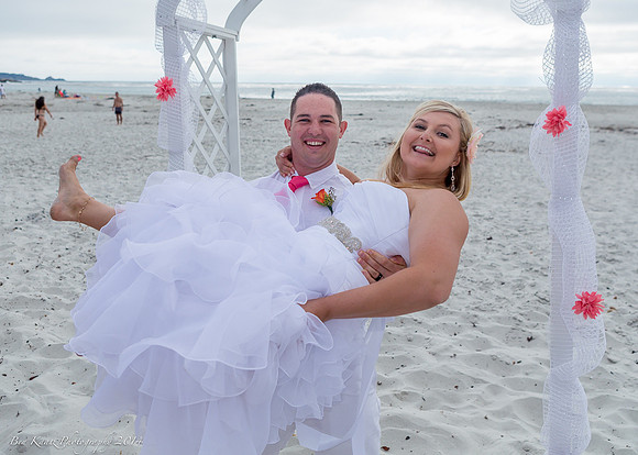 Cristy & Terrance's Carmel Beach Wedding