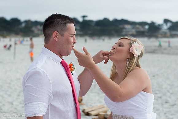 Cristy & Terrance's Carmel Beach Wedding