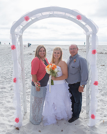 Cristy & Terrance's Carmel Beach Wedding