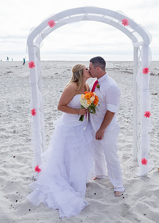 Cristy & Terrance's Carmel Beach Wedding