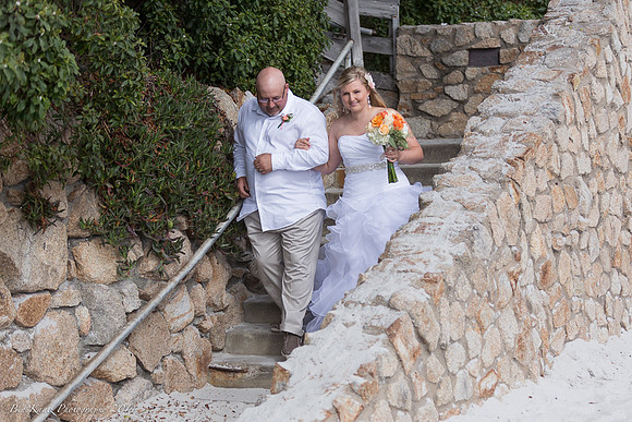 Cristy & Terrance's Carmel Beach Wedding