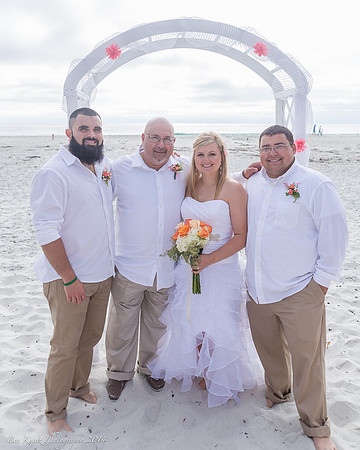 Cristy & Terrance's Carmel Beach Wedding