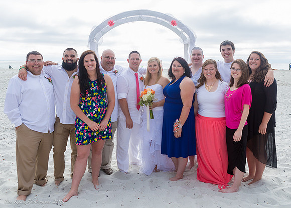 Cristy & Terrance's Carmel Beach Wedding
