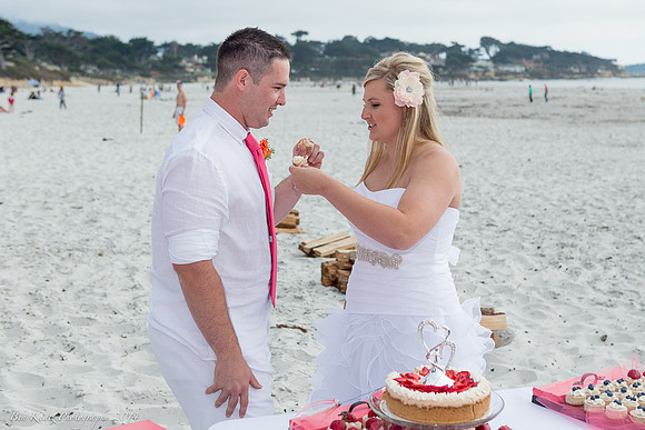 Cristy & Terrance's Carmel Beach Wedding