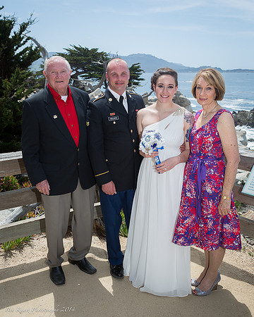 Alana & Cameron's Pebble Beach Wedding