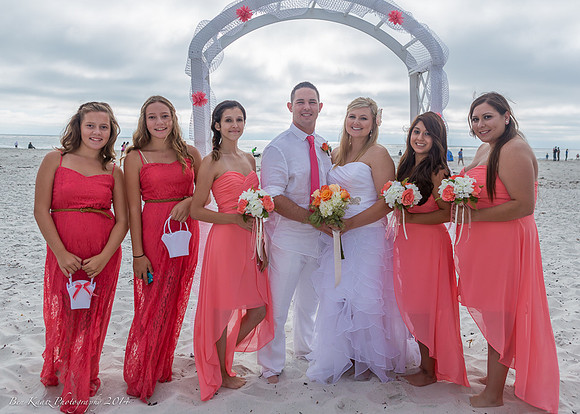 Cristy & Terrance's Carmel Beach Wedding