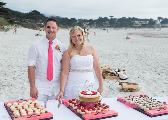 Cristy & Terrance's Carmel Beach Wedding