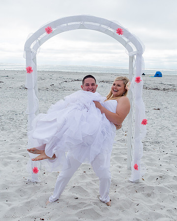 Cristy & Terrance's Carmel Beach Wedding