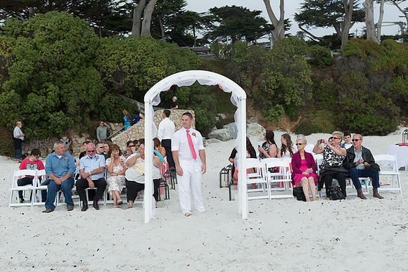 Cristy & Terrance's Carmel Beach Wedding