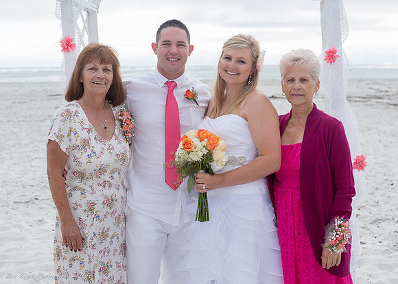 Cristy & Terrance's Carmel Beach Wedding