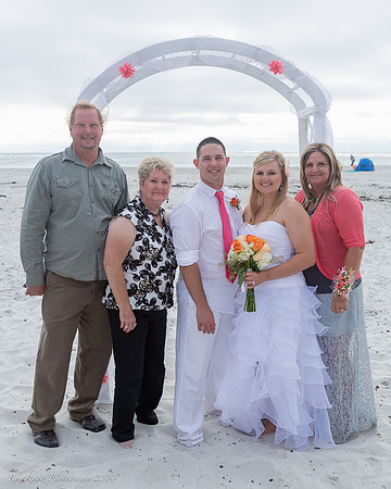 Cristy & Terrance's Carmel Beach Wedding