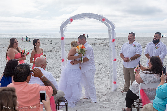 Cristy & Terrance's Carmel Beach Wedding