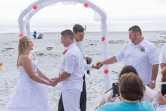 Cristy & Terrance's Carmel Beach Wedding
