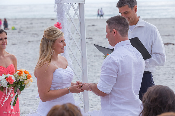 Cristy & Terrance's Carmel Beach Wedding