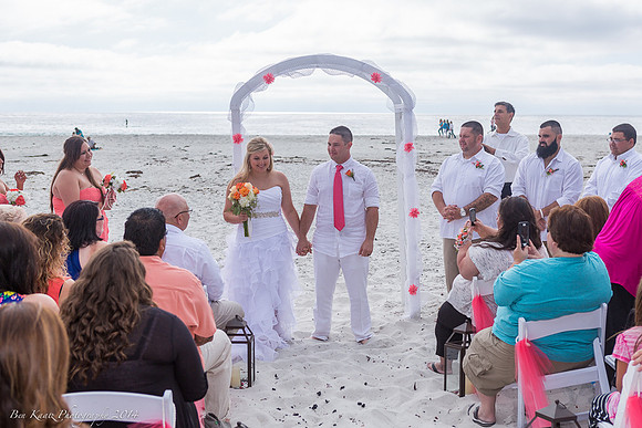 Cristy & Terrance's Carmel Beach Wedding