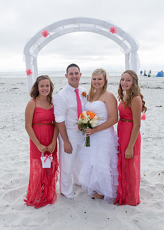 Cristy & Terrance's Carmel Beach Wedding