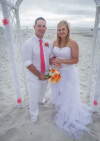 Cristy & Terrance's Carmel Beach Wedding