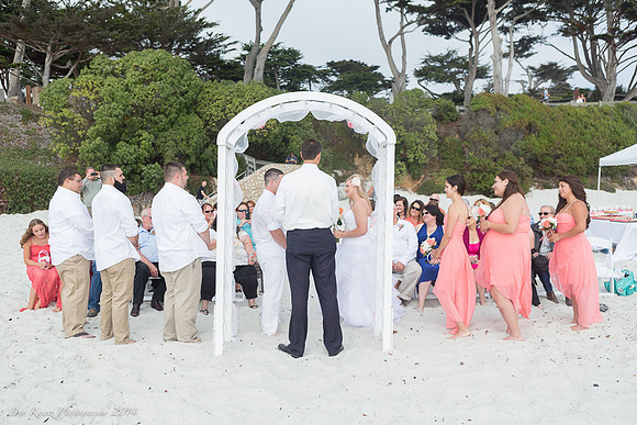 Cristy & Terrance's Carmel Beach Wedding