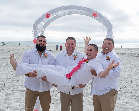 Cristy & Terrance's Carmel Beach Wedding
