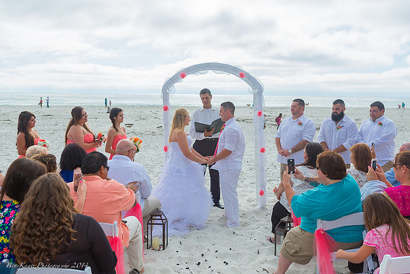Cristy & Terrance's Carmel Beach Wedding