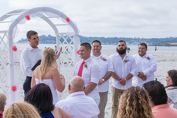 Cristy & Terrance's Carmel Beach Wedding