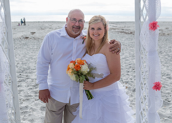 Cristy & Terrance's Carmel Beach Wedding