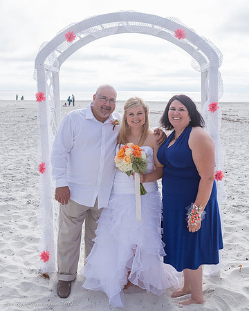 Cristy & Terrance's Carmel Beach Wedding