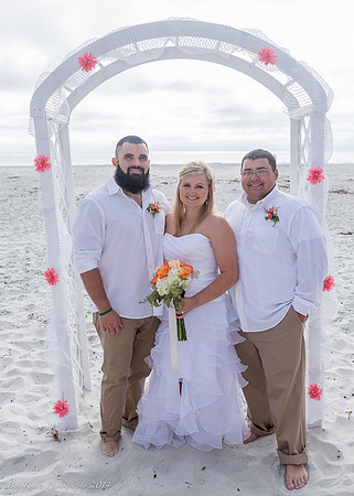 Cristy & Terrance's Carmel Beach Wedding