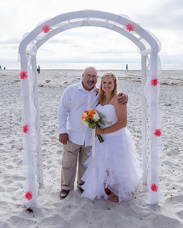 Cristy & Terrance's Carmel Beach Wedding