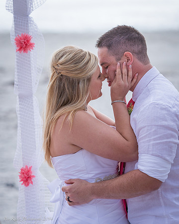 Cristy & Terrance's Carmel Beach Wedding